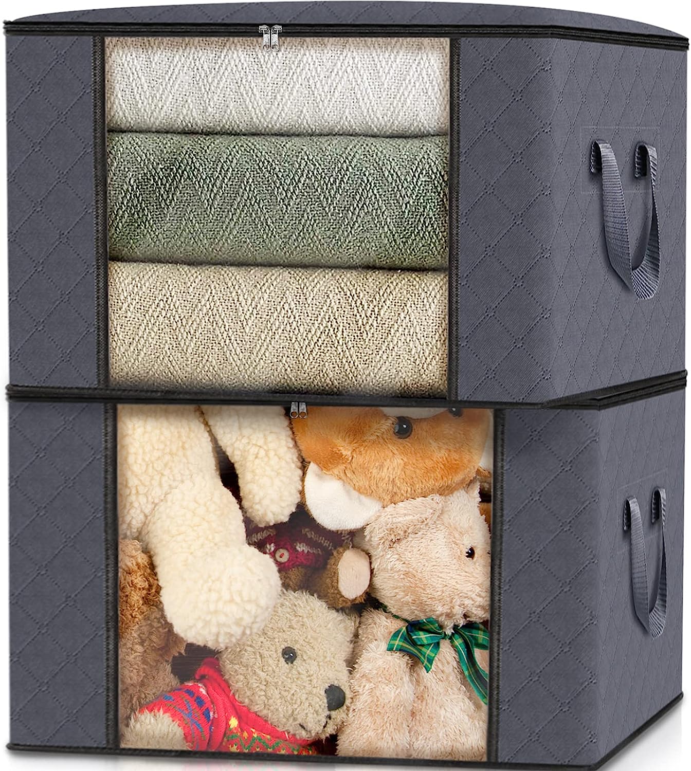Storage bags for blankets