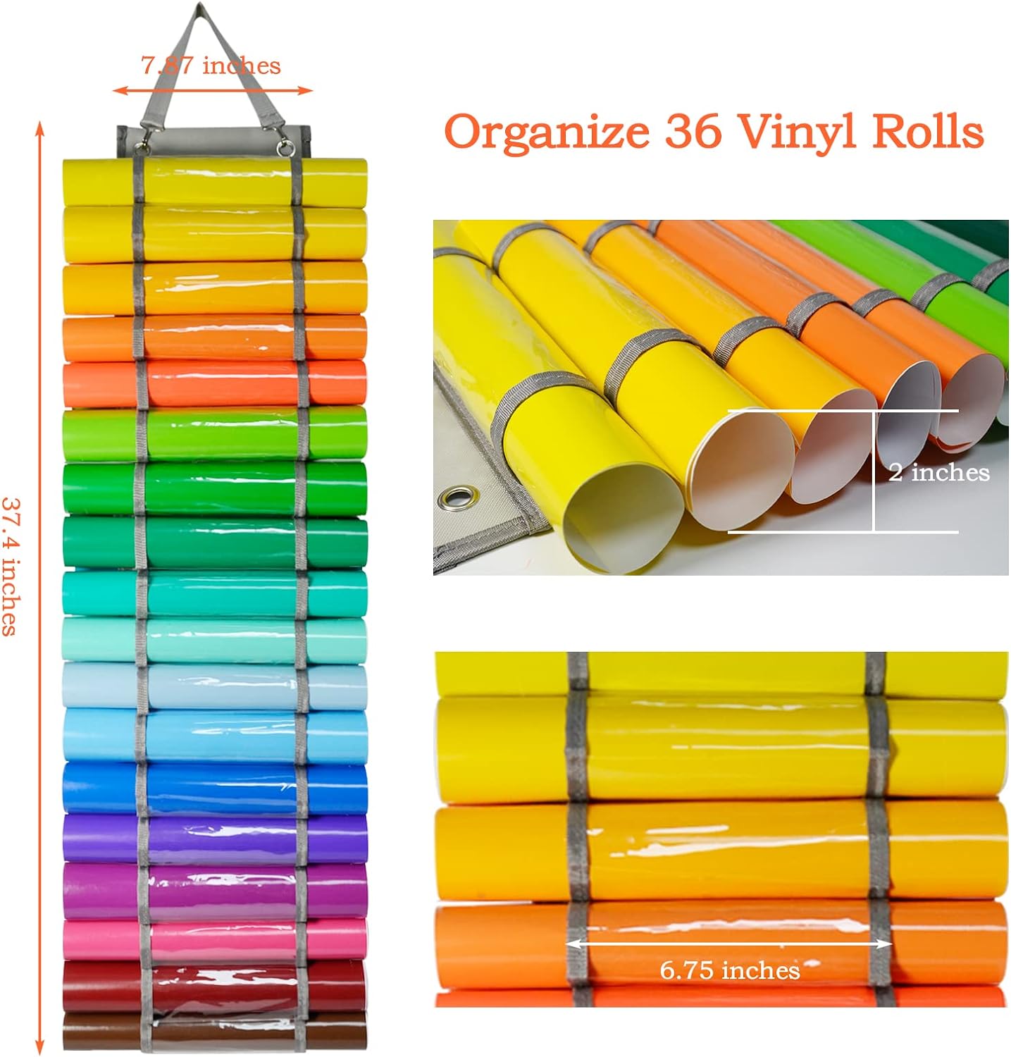 vinyl roll organizer